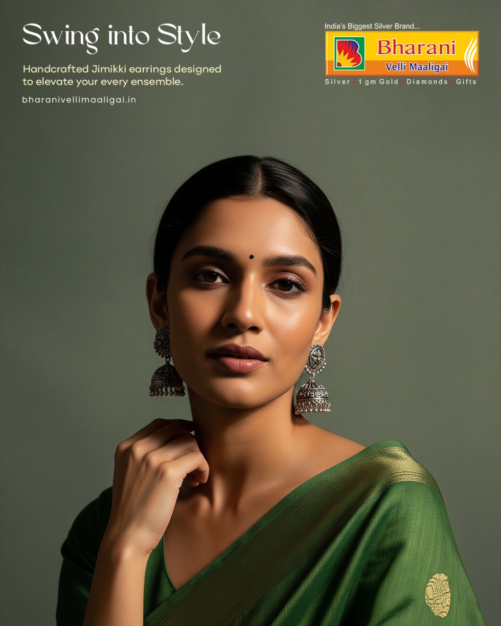 bharanivellimaaligai, silverrings, silverchaininerode, silverbracelets, silverjewelleryinerode